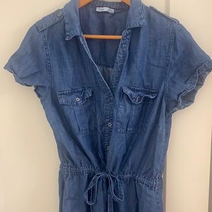 Dex Denim Shirt Dress